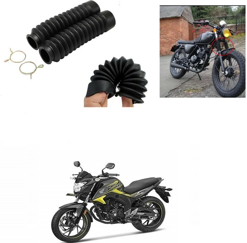 Atoray Motorcycle Rubber Protector Front Fork Shock Dust Cover For