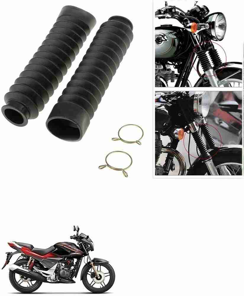 SRPHERE Motorcycle Front Fork Cover Shock Protector Dust Guard For Hero CBZ Extreme Motorcycle Fork Cover Price in India Buy SRPHERE Motorcycle Front Fork Cover Shock Protector Dust Guard For Hero