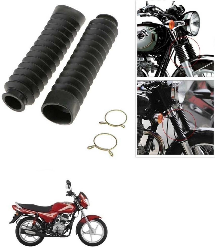 SRPHERE Motorcycle Front Fork Cover Shock Protector Dust Guard For