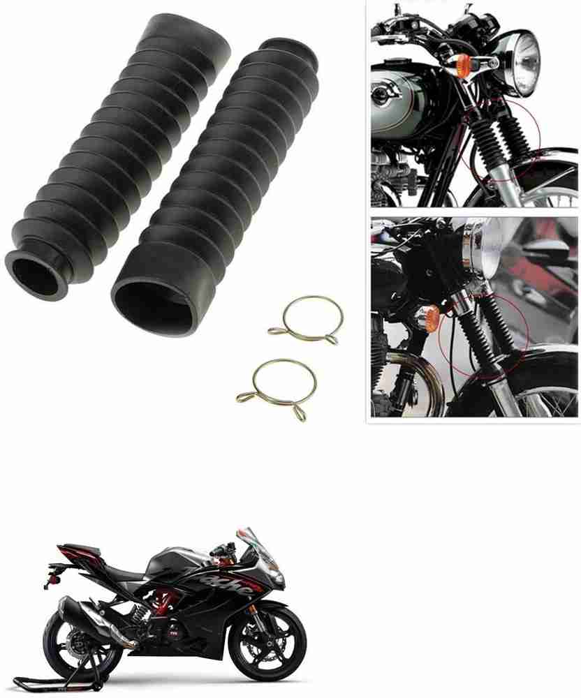 SRPHERE Motorcycle Front Fork Cover Shock Protector Dust Guard For