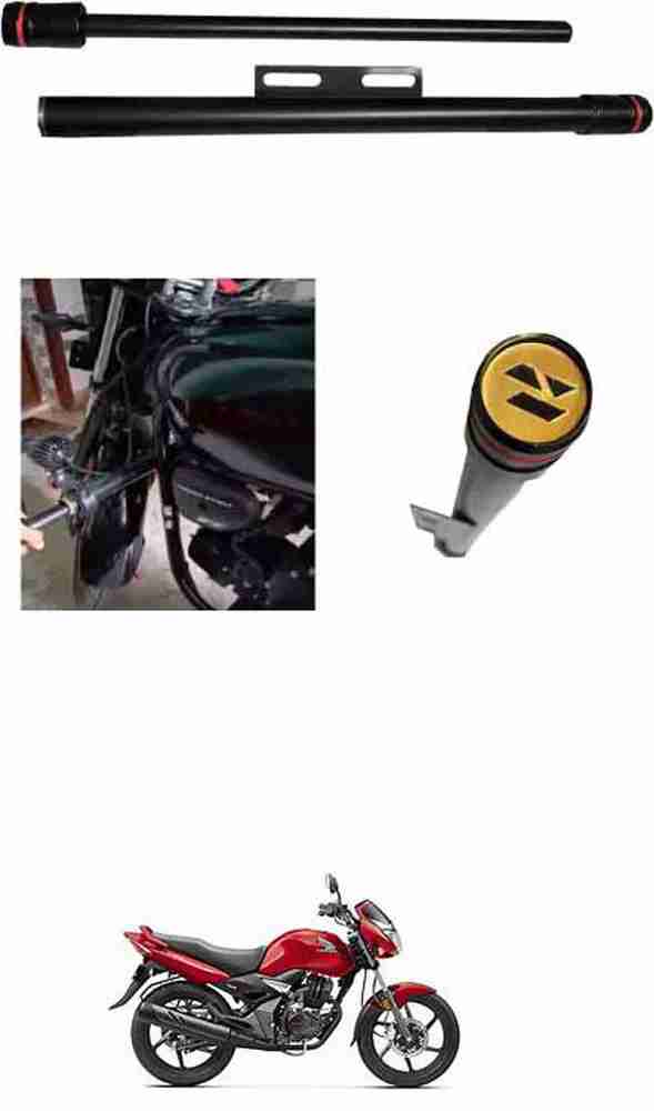 E Shoppe NEW STYLISH HEAVY SINGLE ROD OPEN LEG GUARD FOR Unicorn Bike Crash Guard Price in India Buy E Shoppe NEW STYLISH HEAVY SINGLE ROD OPEN LEG GUARD FOR Unicorn Bike Crash