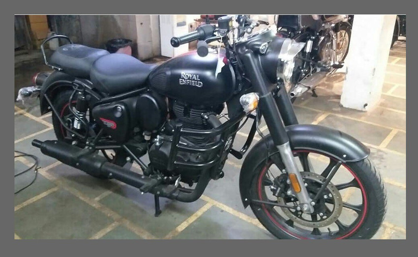 royal enfield classic 350 leg guard black