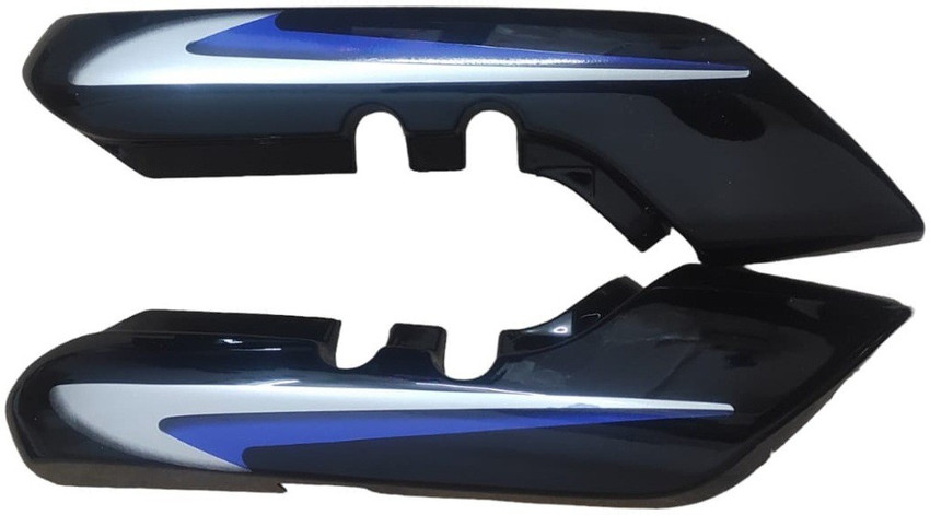 Pten Tail Panel Suitable For Bike Splendor Plus Black Blue