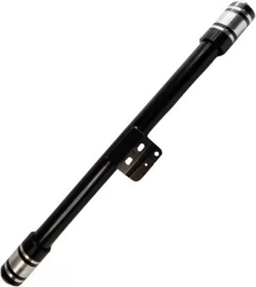 aqrin Bike Black Leg Guard Crash Safety Single Rod for Bike Crash