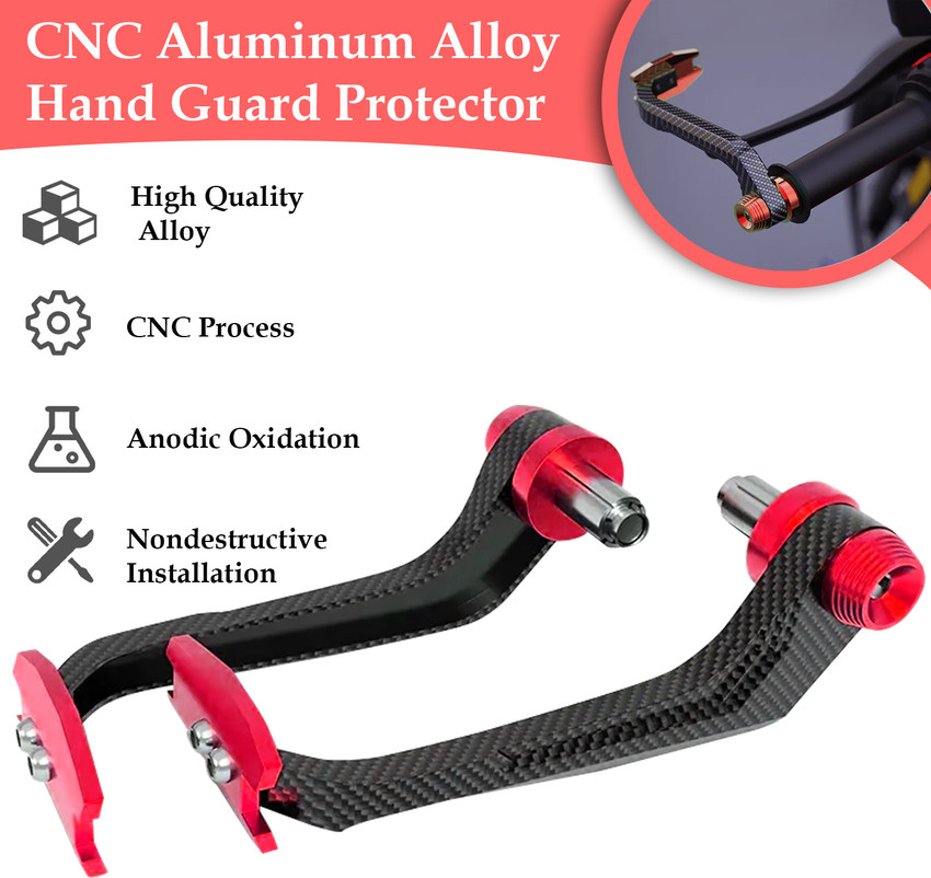 Otoroys Bike Handlebar Hand Protector Carbon Metal Body Heavy Hand Protection Red Handlebar Hand Guard Price in India Buy Otoroys Bike Handlebar Hand Protector Carbon Metal Body Heavy Hand Protection ...