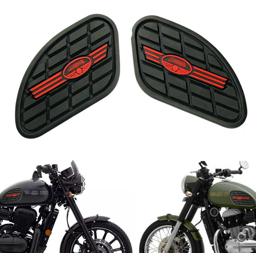 Dhe Best Bike Water Resistant Tank Pad Knee Grip Protector Black