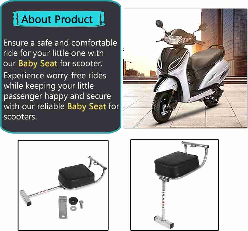 Grandbiker Baby Child Seat for Activa 5G Bike Crash Guard Price in