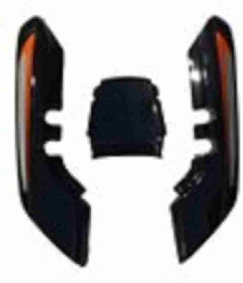 ARPIT ENTREPRISE Tail Panel For Splendor Plus Black Orange Bike