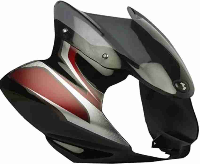 VIDHYASAGAR Discover 100cc red visor Bike Crash Guard Price in