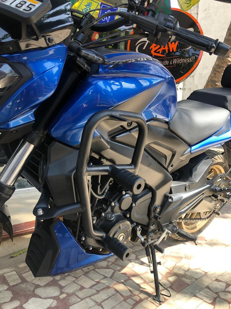 KLOUT crash guard compitable for Dominar 400 WITH 4 Slider LEG GUARD WITH Bike Crash Guard Price in India Buy KLOUT crash guard compitable for Dominar 400 WITH 4 Slider LEG