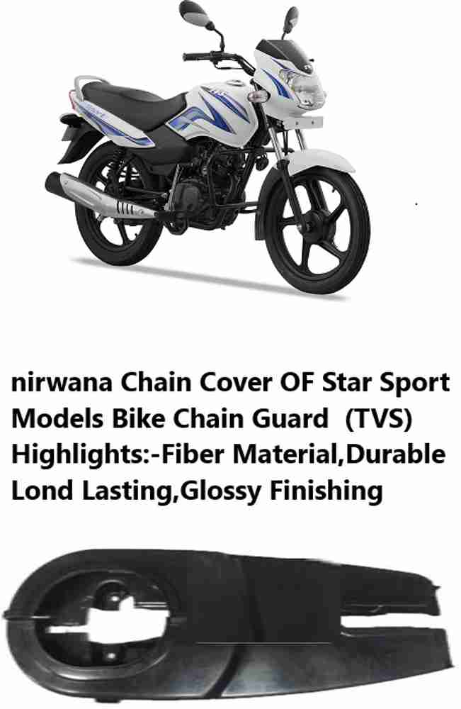 Tvs star city bike chain cover price sales