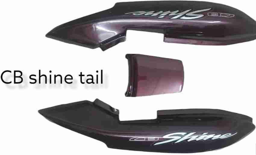 Care Zone Tail Panel Shine Ribble Red Suitable for Honda CB Shine Bike Bike Crash Guard Price in India Buy Care Zone Tail Panel Shine Ribble Red Suitable for Honda CB