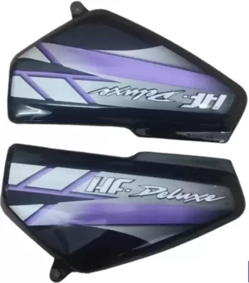 THE ONE CUSTOM HF deluxe 2015 model side panel For motercycle black blue Bike Crash Guard Price in India Buy THE ONE CUSTOM HF deluxe 2015 model side panel For motercycle black blue