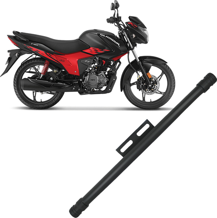 DAZZRIDE Bike Heavy Duty Single Rod Leg Guard for Hero Glamour