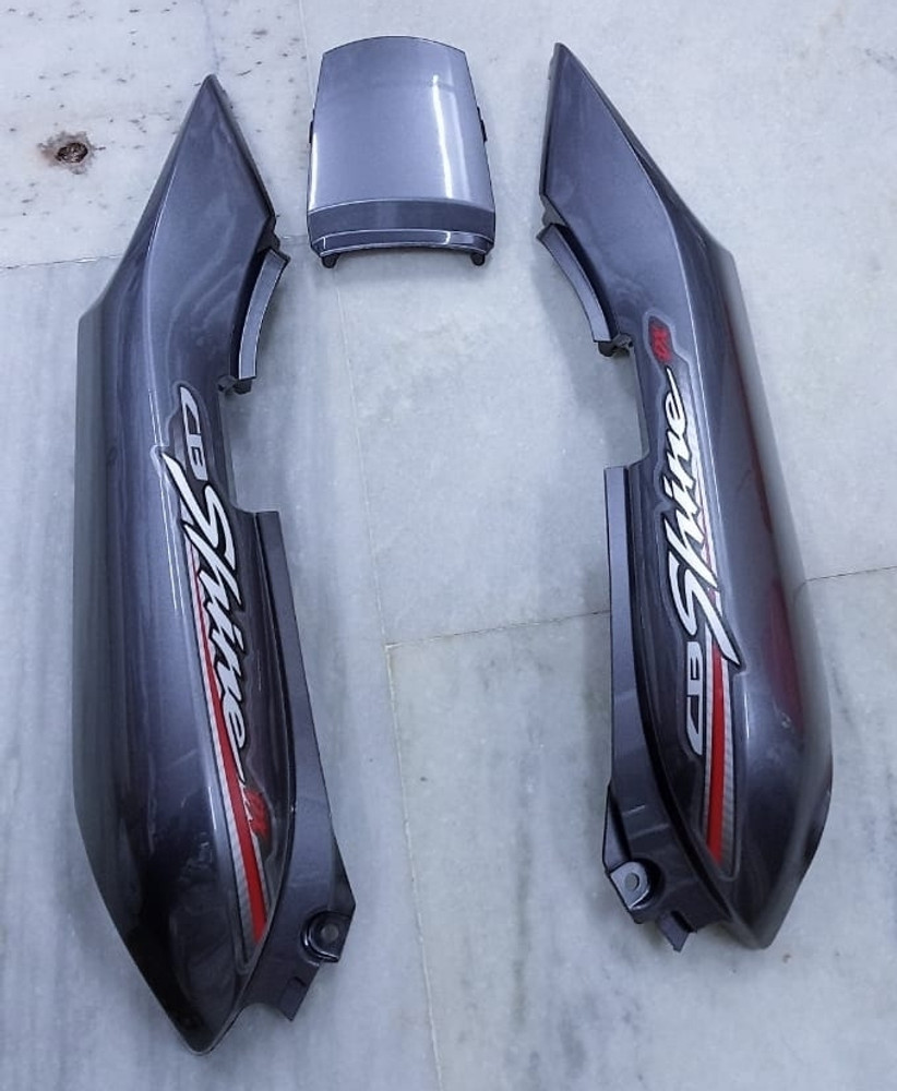 pnk Honda shine BS4 Geny Grey Bike Crash Guard Price in India Buy pnk Honda shine BS4 Geny Grey Bike Crash Guard online at Flipkart