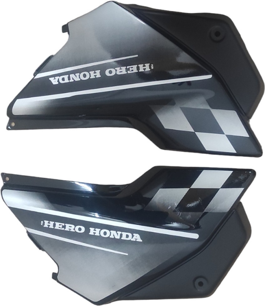 Hero glamour bike 2024 side panel price