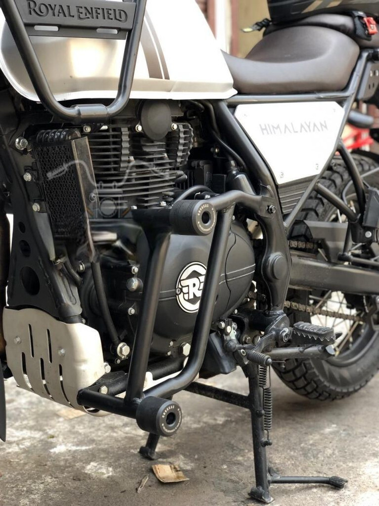 Himalayan engine guard with slider top