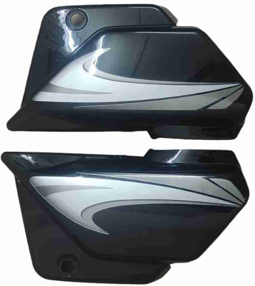 kristal Side Panel Suitable For Bike Splendor Plus Black With Grey Sticker Bike Crash Guard Price in India Buy kristal Side Panel Suitable For Bike Splendor Plus Black With Grey Sticker