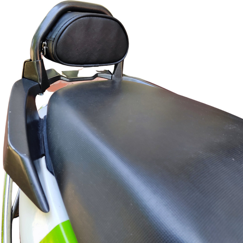 Backrest for top bike rider