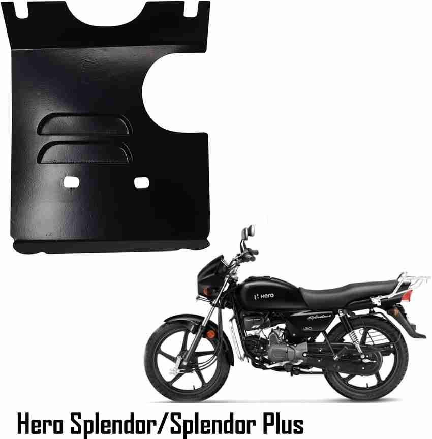 DAZZRIDE ENGINE PLATE SAFETY GUARD FOR HERO SPLENDOR PLUS PRO Bike