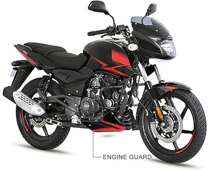 Autobrand Fiber Engine Guard For Pulsar 125 150 160 180 BS4 all Model Red Black Bike Engine Guard Price in India Buy Autobrand Fiber Engine Guard For Pulsar 125 150 160 180 BS4 all Model Red Black Bik...