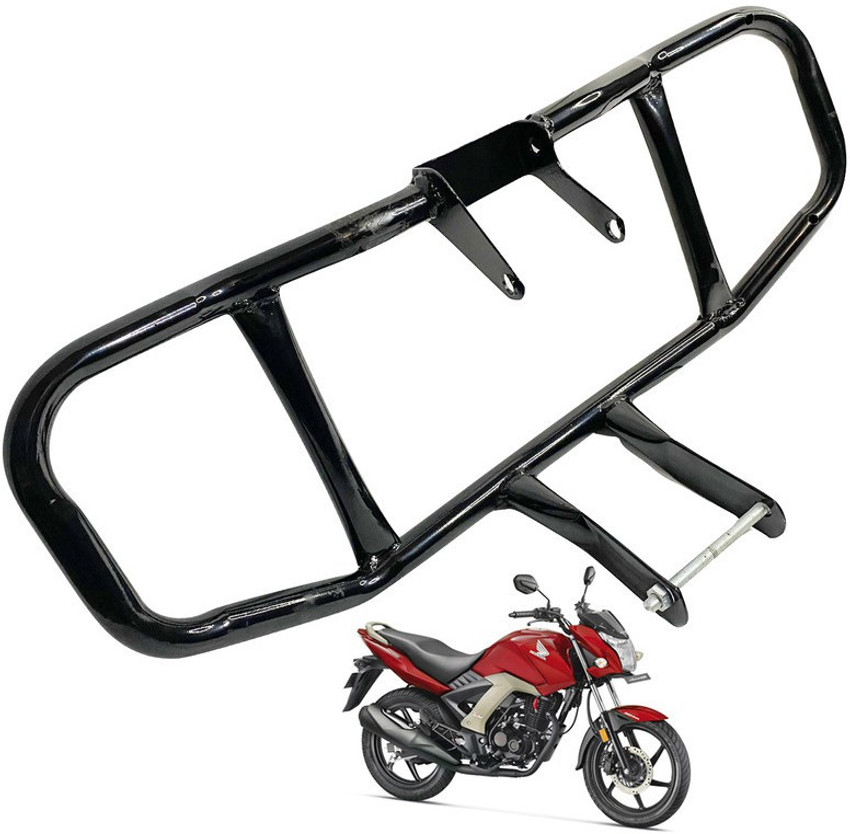 Dhe Best Bike Leg Crash Guard Leg Guard Black For Honda Unicorn