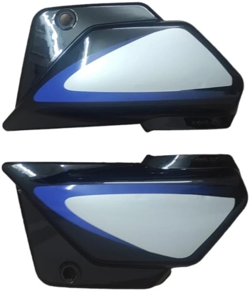 PARASNATH Splendor plus black blue side panel Bike Crash Guard Price in India Buy PARASNATH Splendor plus black blue side panel Bike Crash Guard online at Flipkart