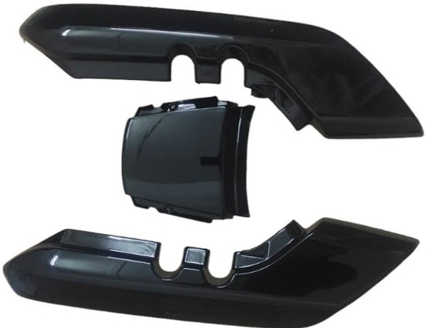kristal Tail Panel Suitable For Bike Splendor Plus Black Bike