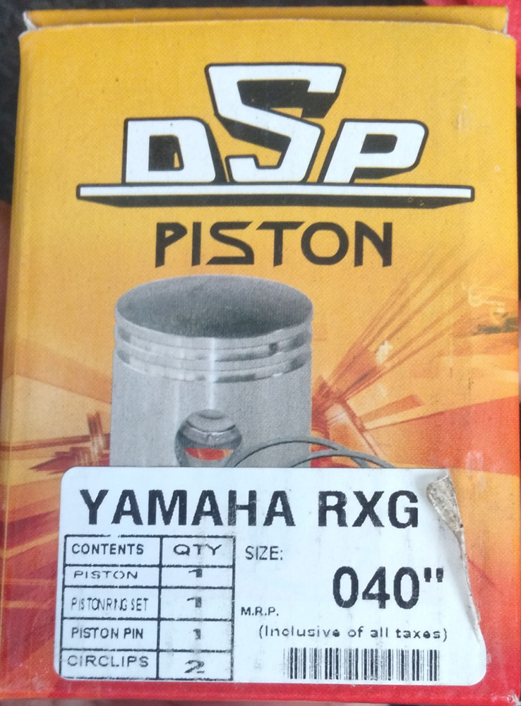 DSP RXG and Rx 135 piston for second bore Bike Cylinder Kit Price