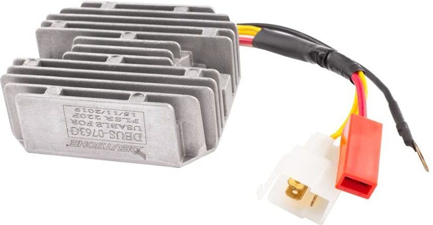 deutsche Motorbike Regulator For Bajaj Pulsar 220 Bike Electric Regulator Price in India Buy deutsche Motorbike Regulator For Bajaj Pulsar 220 Bike Electric Regulator online at Flipkart