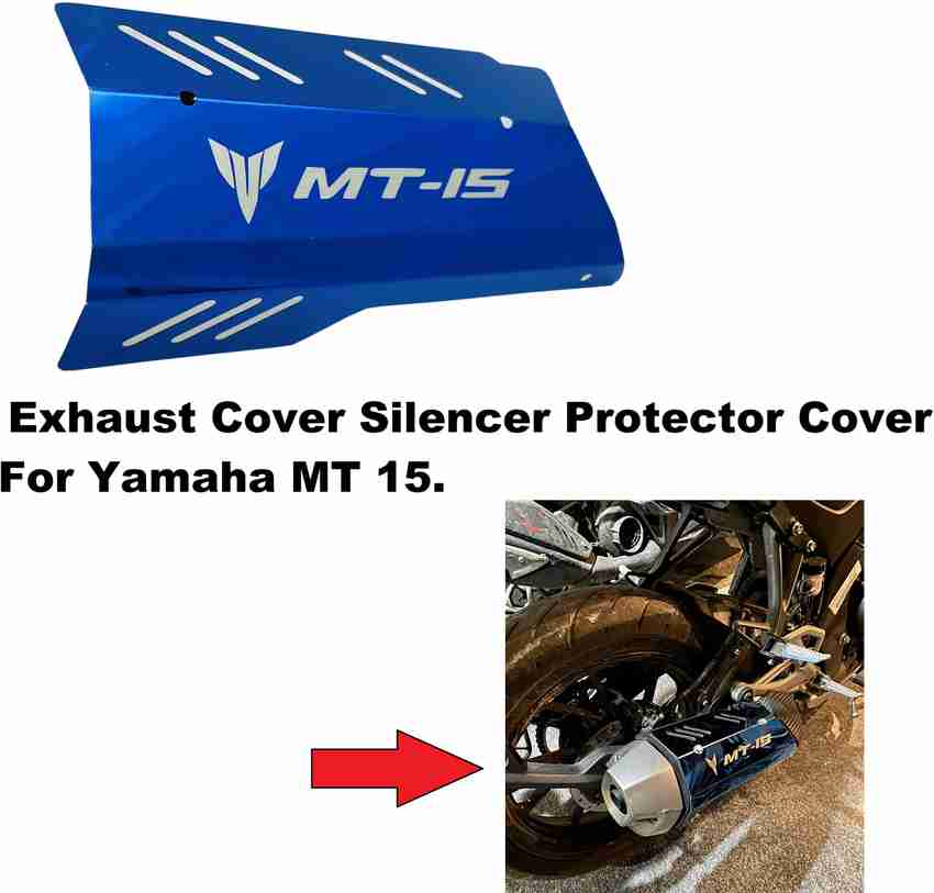 SRPHERE Yamha MT 15 Exhaust Cover Silencer Protector Heavy Bike Exhaust Heat Shield Price in India Buy SRPHERE Yamha MT 15 Exhaust Cover Silencer Protector Heavy Bike Exhaust Heat Shield online at Fli...