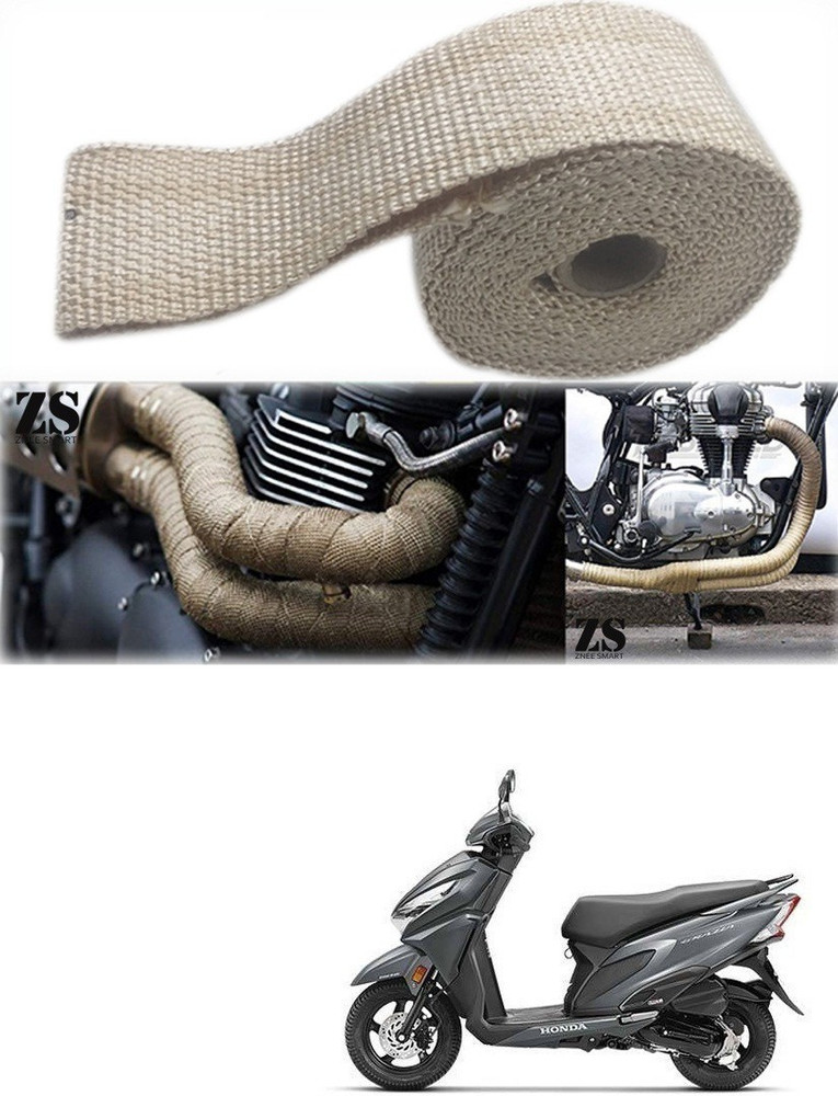 New honda dio silencer cover sales