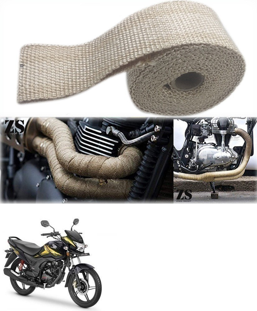 Honda shine silencer guard price hot sale