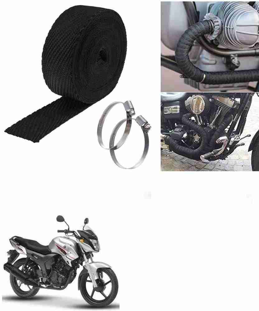 SRPHERE 3 Mtrs Silencer Wrap Bike Exhaust Heat Shield for Yamaha SZ R Bike Exhaust Heat Shield Price in India Buy SRPHERE 3 Mtrs Silencer Wrap Bike Exhaust Heat Shield for