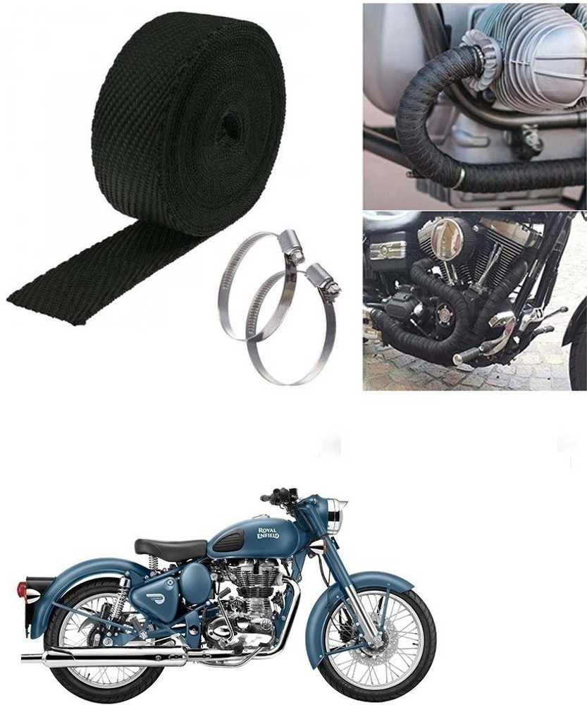 Royal enfield classic silencer cover on sale