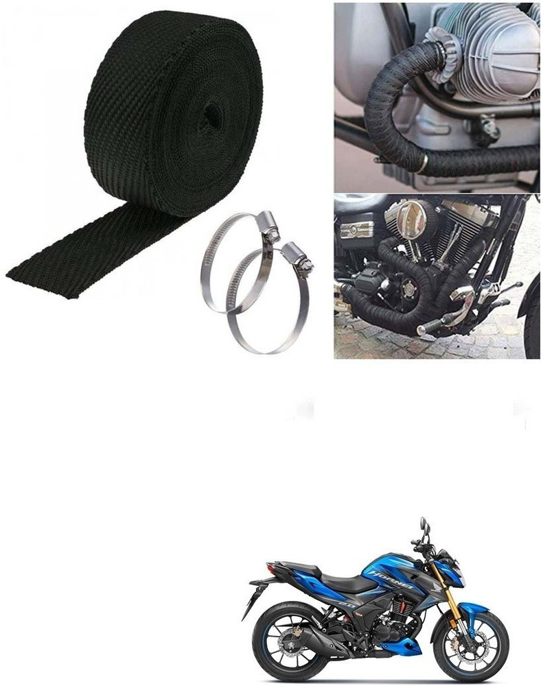 SRPHERE 3 Mtrs Silencer Wrap Bike Exhaust Heat Shield for HondaHornet 2.0 Bike Exhaust Heat Shield Price in India Buy SRPHERE 3 Mtrs Silencer Wrap Bike Exhaust Heat Shield for HondaHornet