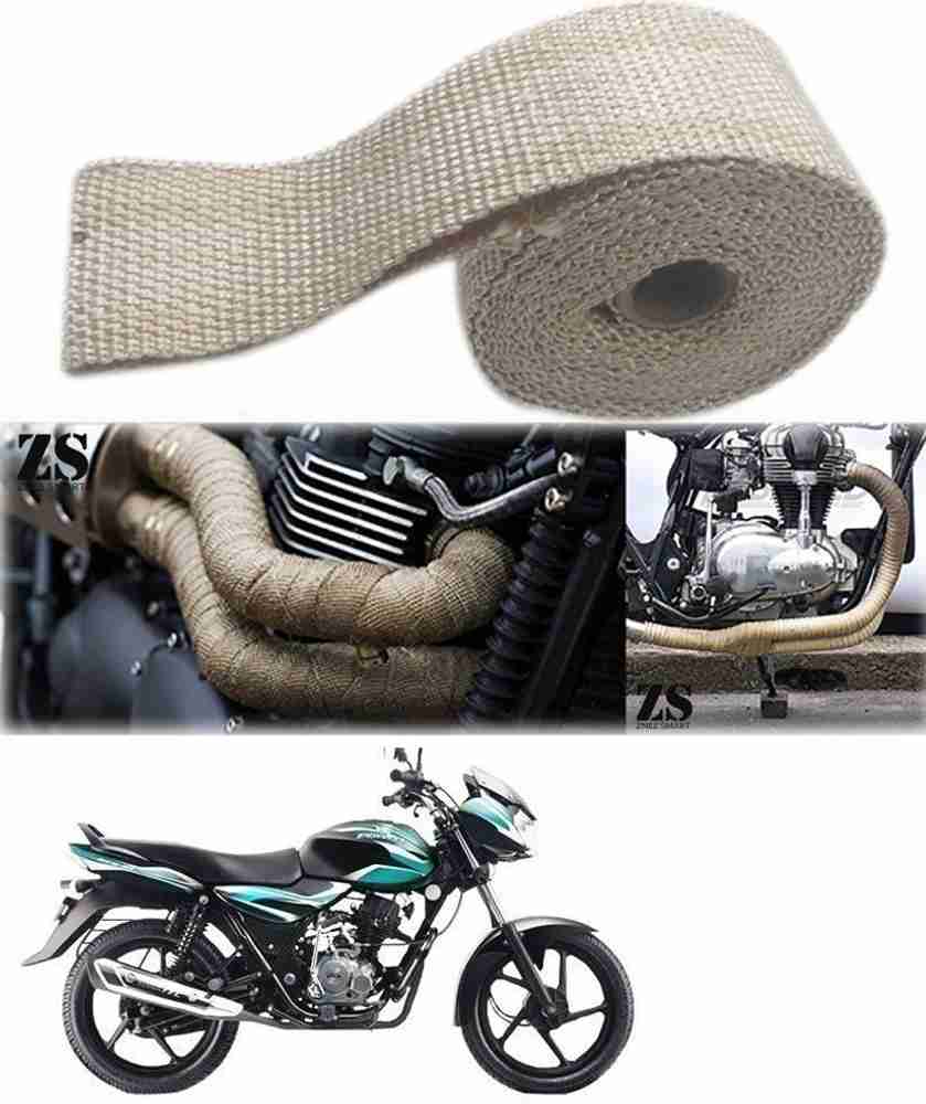 Glamour bike silencer cover store