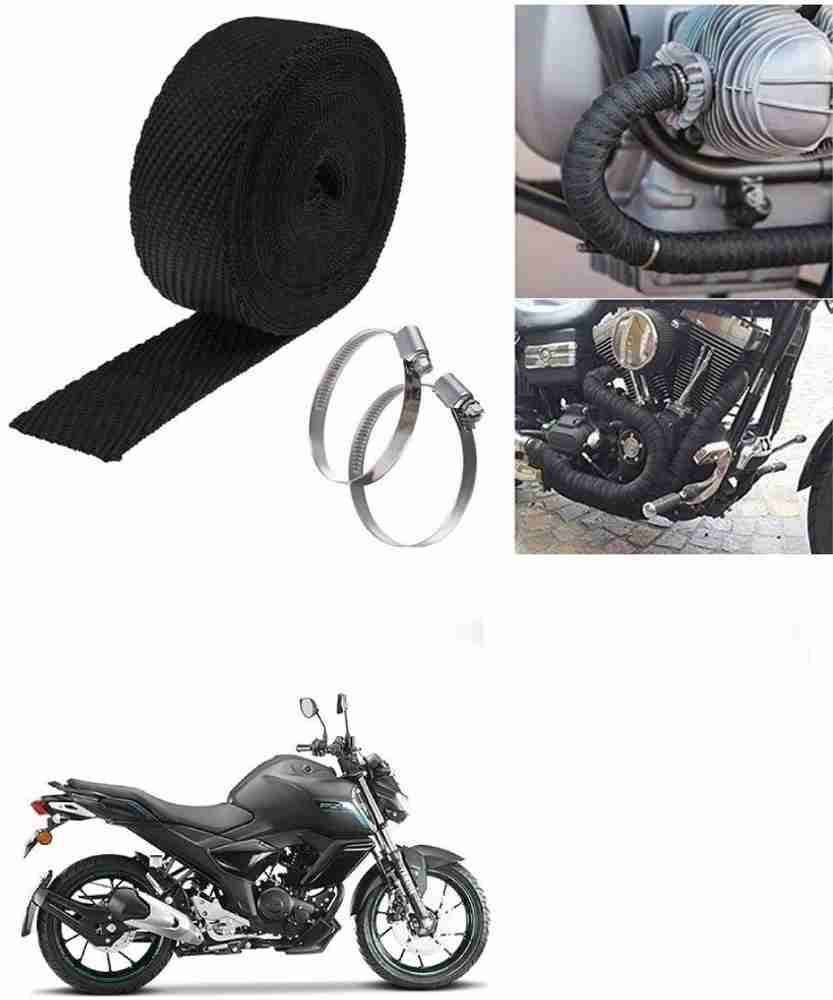 SRPHERE 3 Mtrs Silencer Wrap Bike Exhaust Heat Shield for Yamaha FZ S V3.0 FI Bike Exhaust Heat Shield Price in India Buy SRPHERE 3 Mtrs Silencer Wrap Bike Exhaust Heat