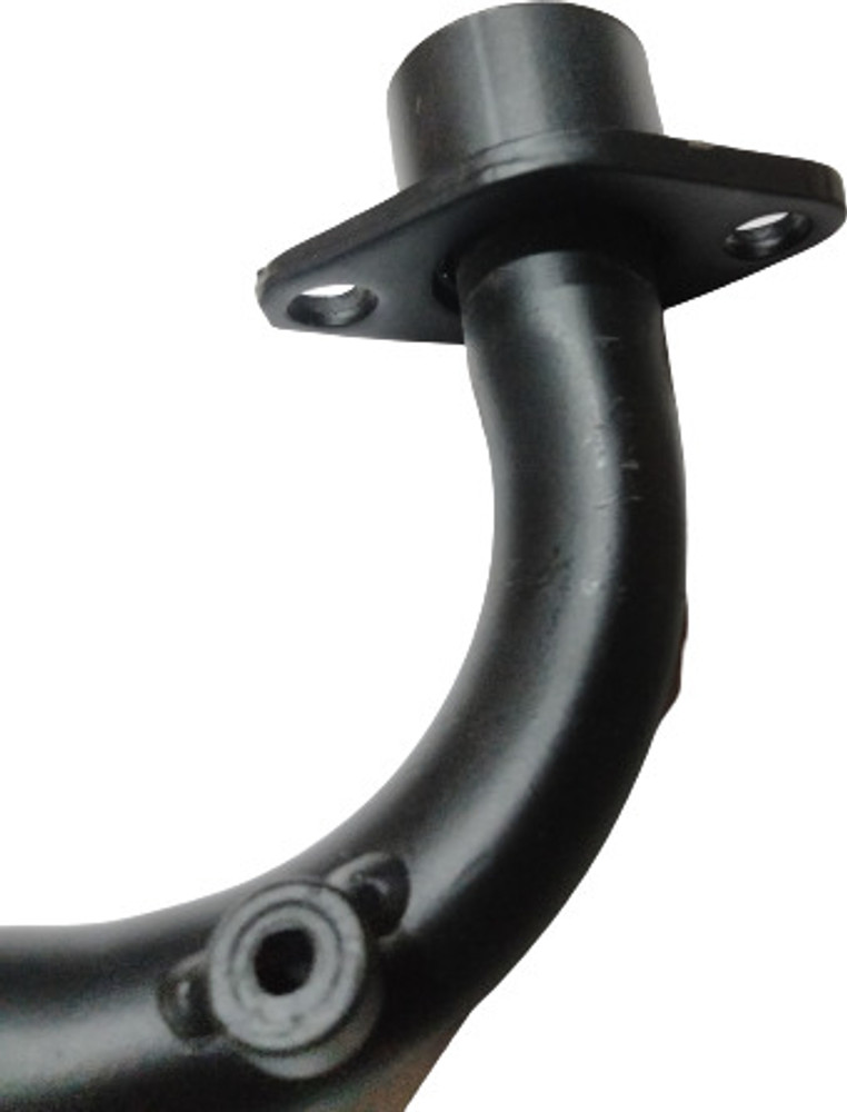 AUTOPLEX Hero Super Splendor Silencer Bend Pipe Premium Quality With Black Color Coating Standard Size Super Splendor All Model Attractive Silencer Bend Pipe Pack Of 1 Hero Super Splendor Slip on Exha...