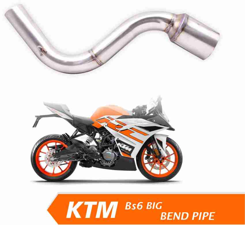 ASRYD Bend Pipe Link Exhaust Pipe Compatible for Hero Xpulse Bs4