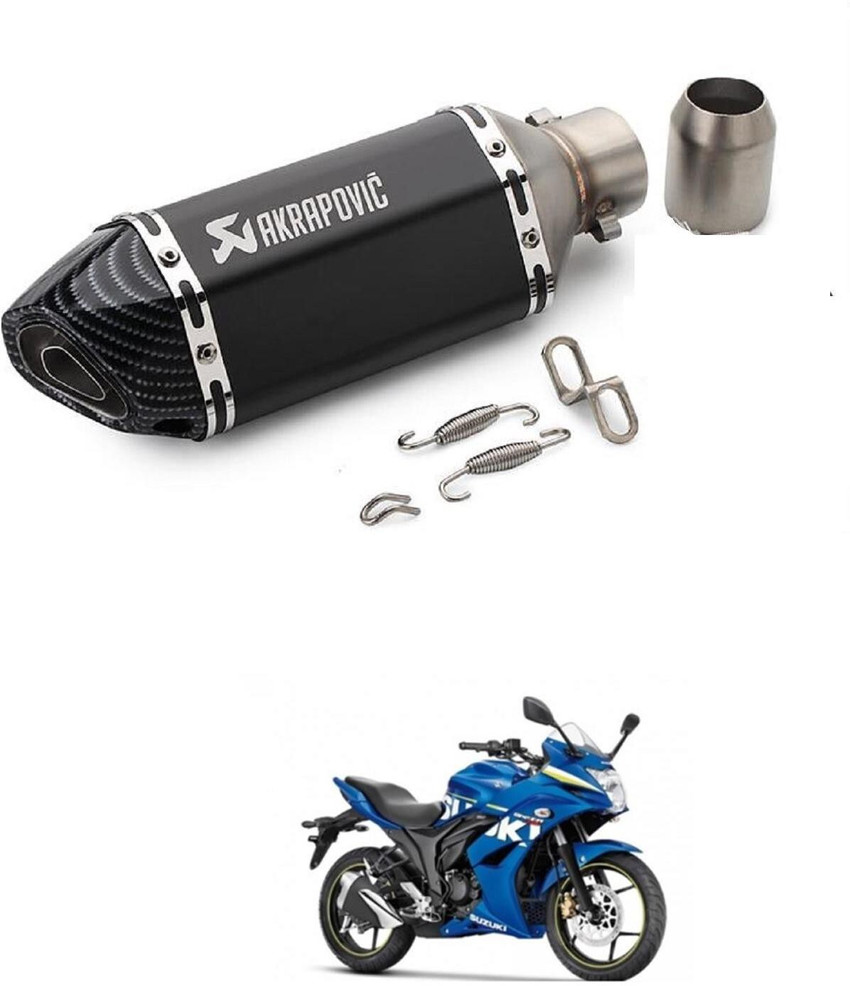 Suzuki gixxer muffler cover discount