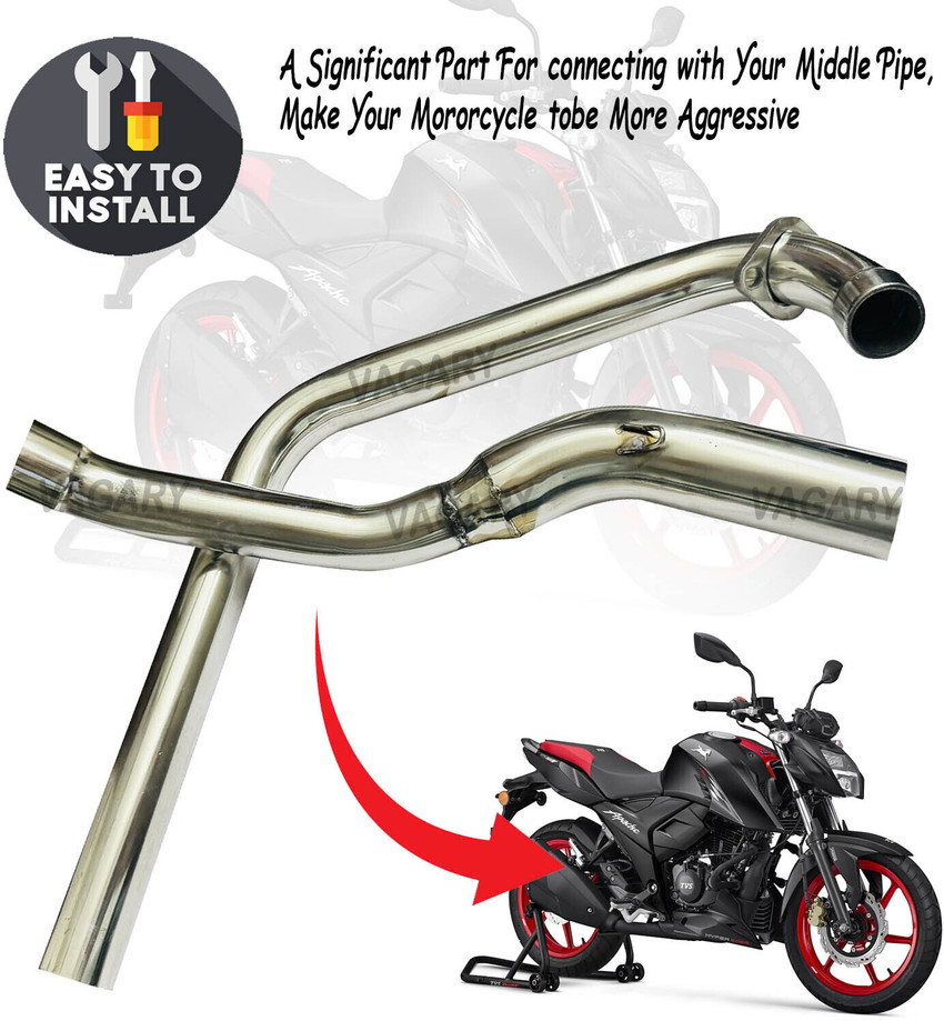 Apache 160 4v exhaust price clearance