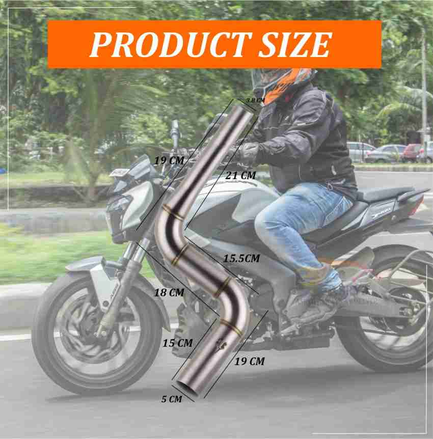 Bajaj dominar deals 400 exhaust