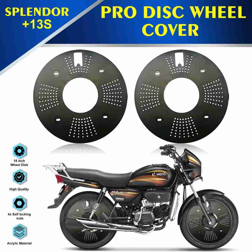 Otoroys 18 Inch 2pcs Acrylic PRO Disc Bike Wheel Cover For HERO Splendor Plus i3s Bike Fairing Kit Price in India Buy Otoroys 18 Inch 2pcs Acrylic PRO Disc Bike Wheel Cover For HERO Splendor Plus i3s ...