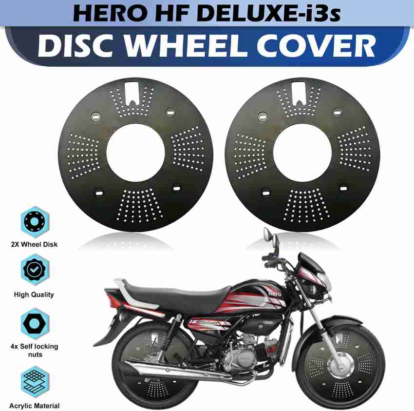 Otoroys 18 inch Acrylic PRO Disc Wheel Cover For Hero HF Deluxe set of 2 Bike Fairing Kit Price in India Buy Otoroys 18 inch Acrylic PRO Disc Wheel Cover For