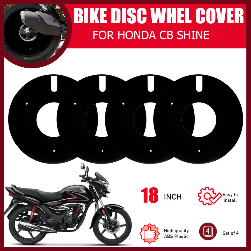 Otoroys 18 Inch PRO Disc Wheel Cover For Honda CB Shine Set of 4 Bike Fairing Kit Price in India Buy Otoroys 18 Inch PRO Disc Wheel Cover For Honda CB