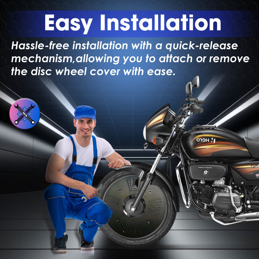 Otoroys 18 Inch PRO Disc Wheel Cover For Hero Splendor Set of 4 Bike Fairing Kit Price in India Buy Otoroys 18 Inch PRO Disc Wheel Cover For Hero Splendor Set
