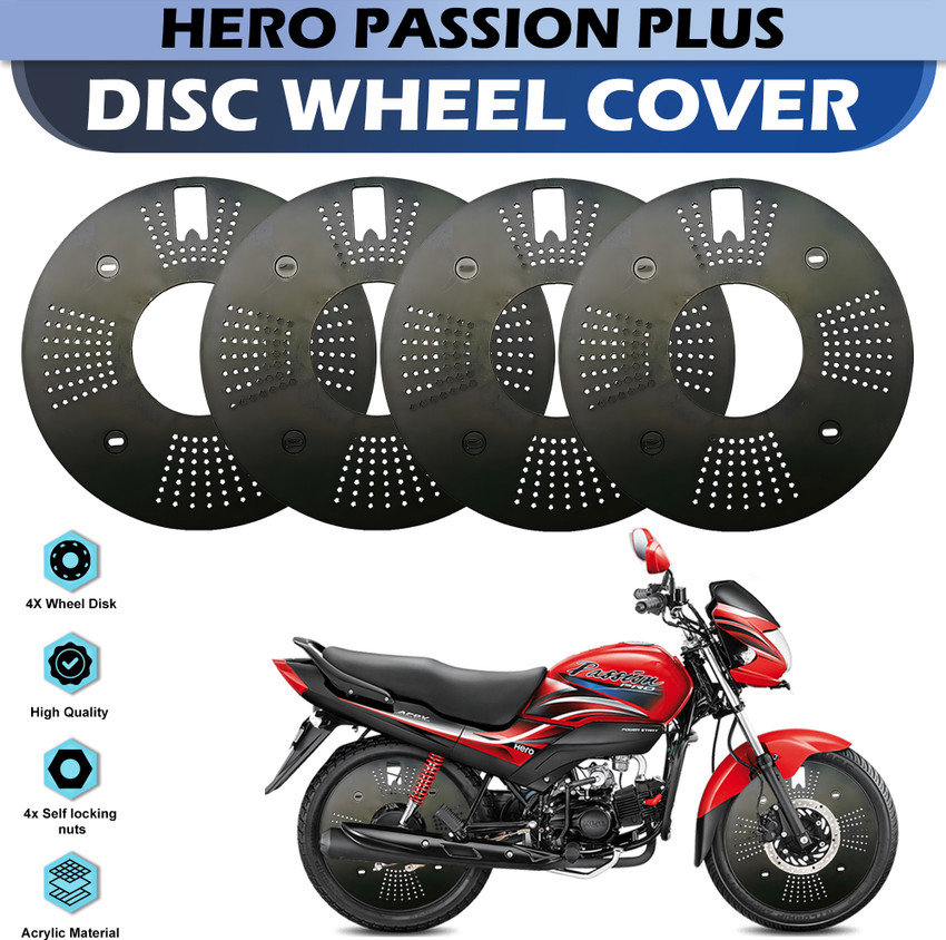 Otoroys 18 Inch PRO Disc Wheel Cover For Hero Passion Plus Bike Fairing Kit Price in India Buy Otoroys 18 Inch PRO Disc Wheel Cover For Hero Passion Plus Bike Fairing