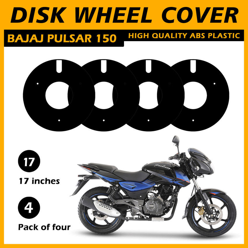 SORAX 17 Inch 4pcs Acrylic PRO Disc Bike Wheel Cover For Bajaj Pulsar 150 Bike Fairing Kit Price in India Buy SORAX 17 Inch 4pcs Acrylic PRO Disc Bike Wheel Cover