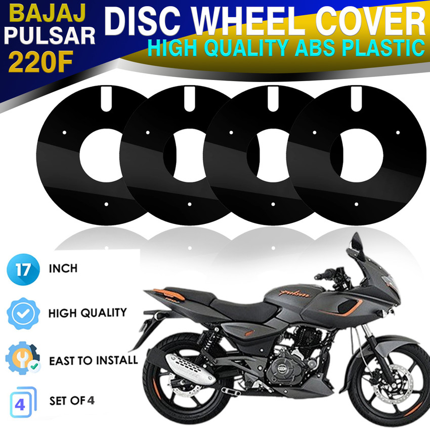 ASRYD 17 Inch 4pcs Acrylic PRO Disc Bike Wheel Cover For Bajaj Pulsar 220F Bike Fairing Kit Price in India Buy ASRYD 17 Inch 4pcs Acrylic PRO Disc Bike Wheel Cover